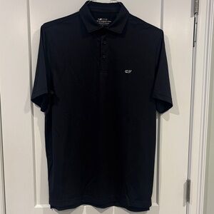Vineyard Vines Men's Black Polo Shirt